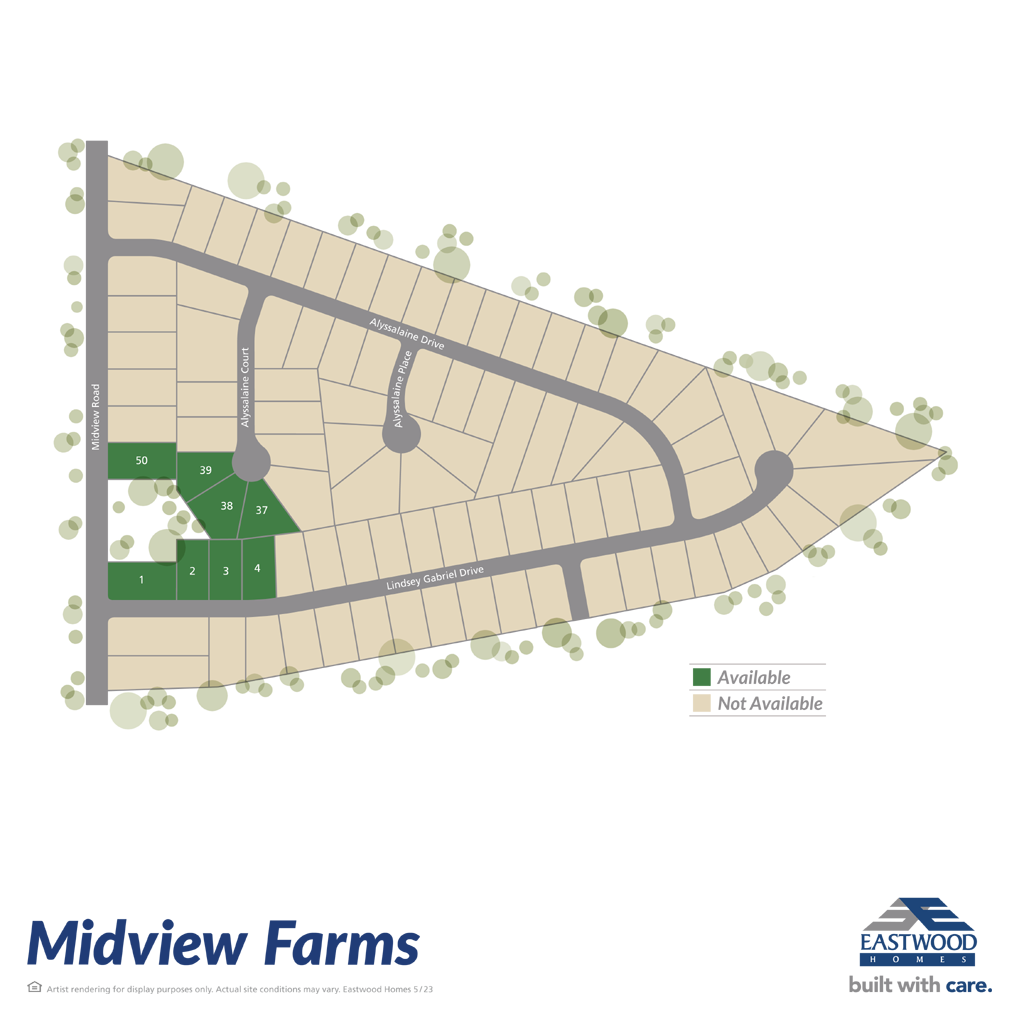 Midview Farms Henrico, VA Homes For Sale Eastwood Homes